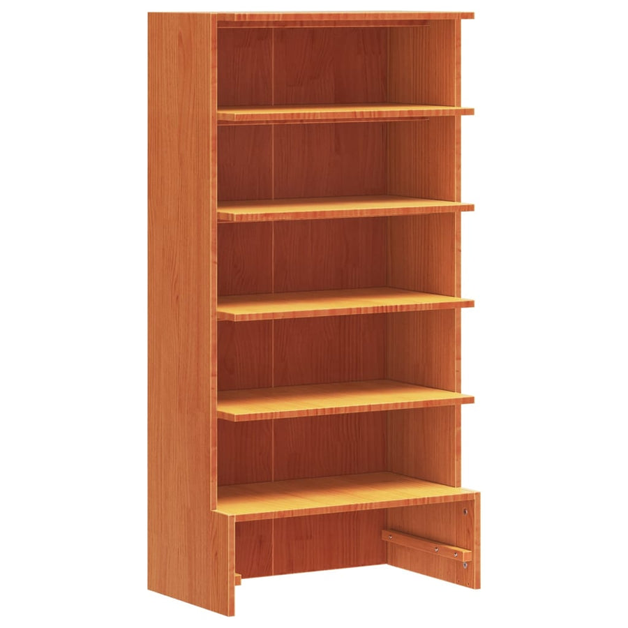 Schoenenkast Massief Grenenhout Was 52 x 30 x 104 cm Bruin