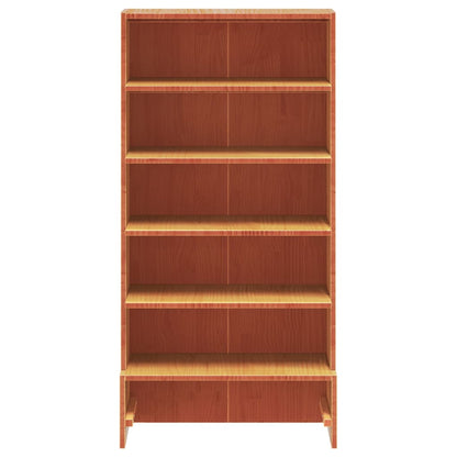 Schoenenkast Massief Grenenhout Was 52 x 30 x 104 cm Bruin