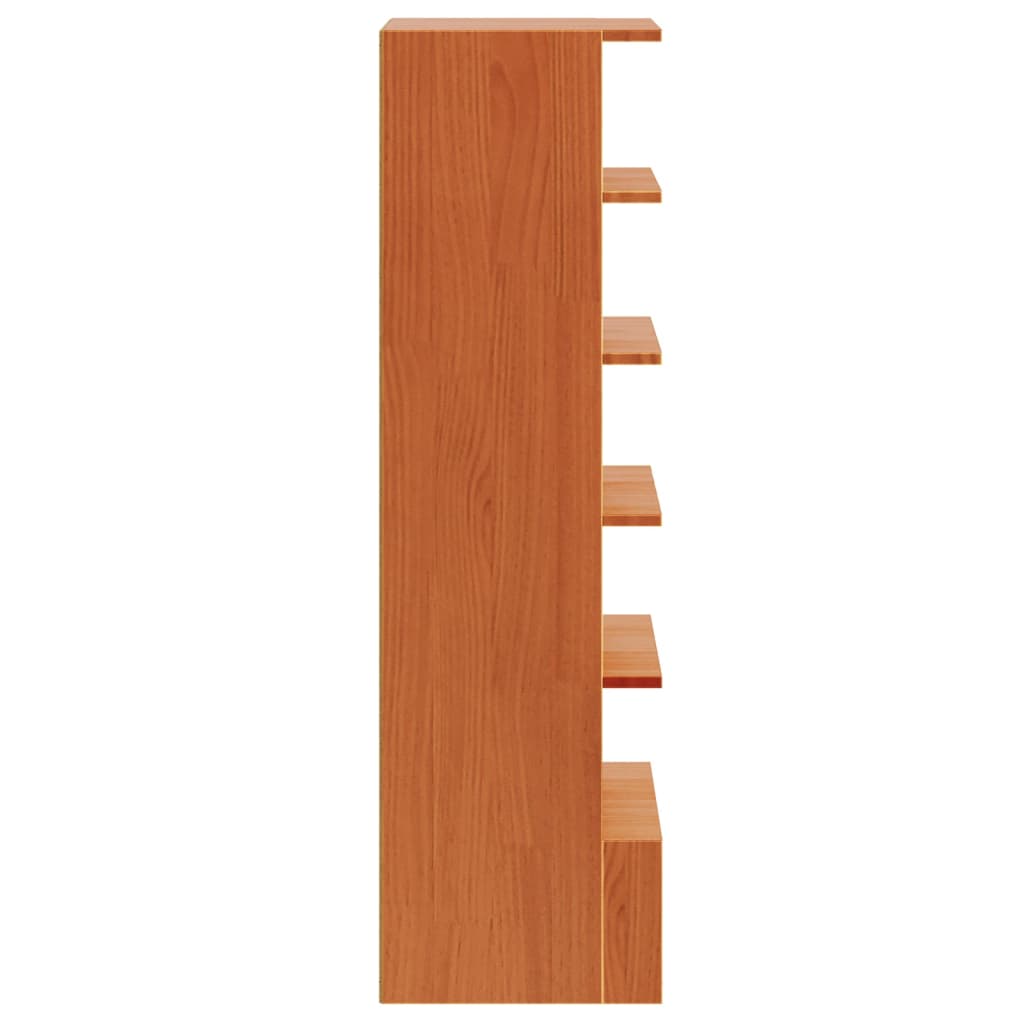 Schoenenkast Massief Grenenhout Was 52 x 30 x 104 cm Bruin
