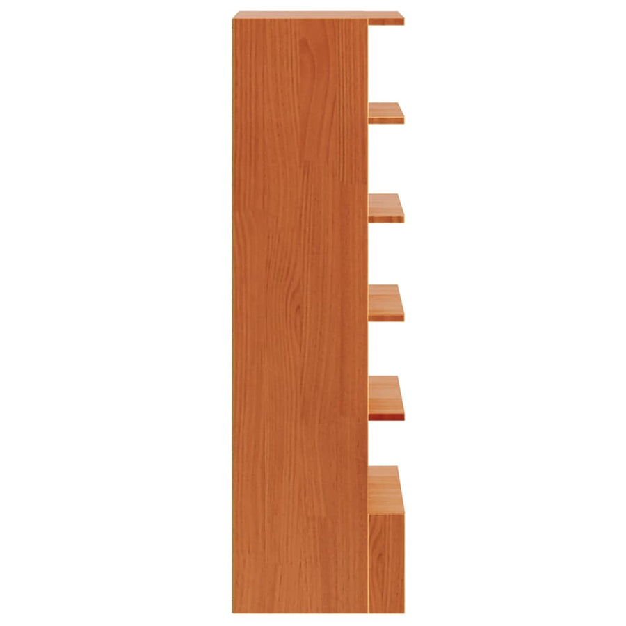 Schoenenkast Massief Grenenhout Was 52 x 30 x 104 cm Bruin