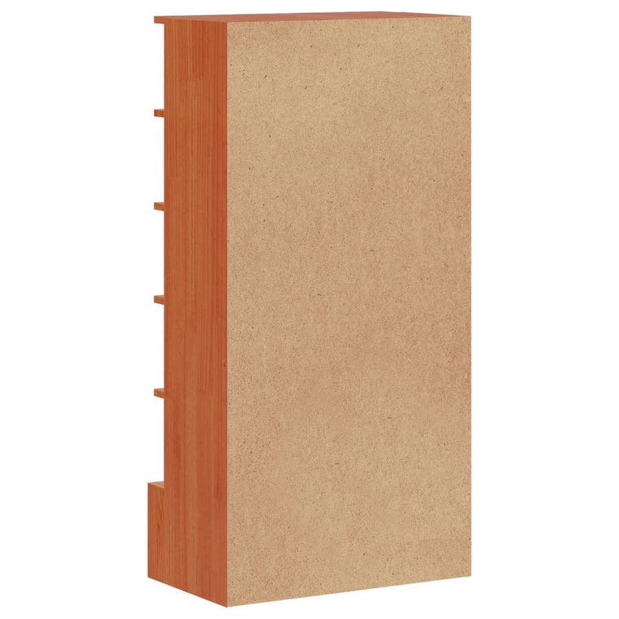 Schoenenkast Massief Grenenhout Was 52 x 30 x 104 cm Bruin