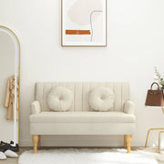 Bankje 113x64,5x75,5 cm linnen