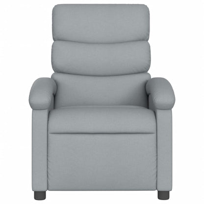 Fauteuil Verstelbaar Stof Lichtgrijs Nee Handmatig verstelbaar