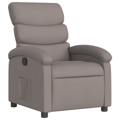 Fauteuil Verstelbaar Stof Taupe Nee Handmatig verstelbaar