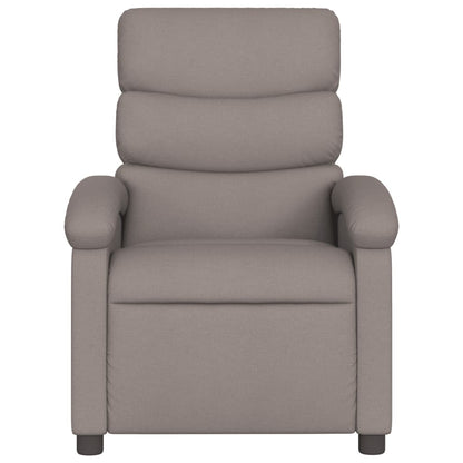 Fauteuil Verstelbaar Stof Taupe Nee Handmatig verstelbaar