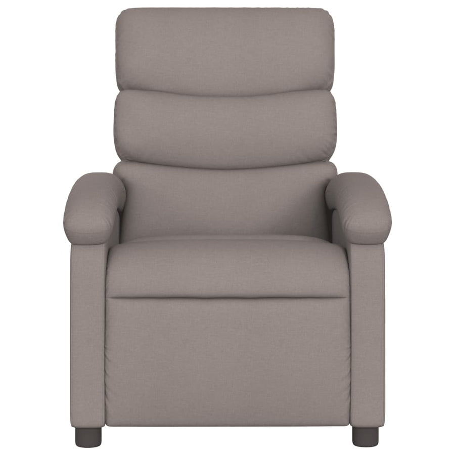 Fauteuil Verstelbaar Stof Taupe Nee Handmatig verstelbaar