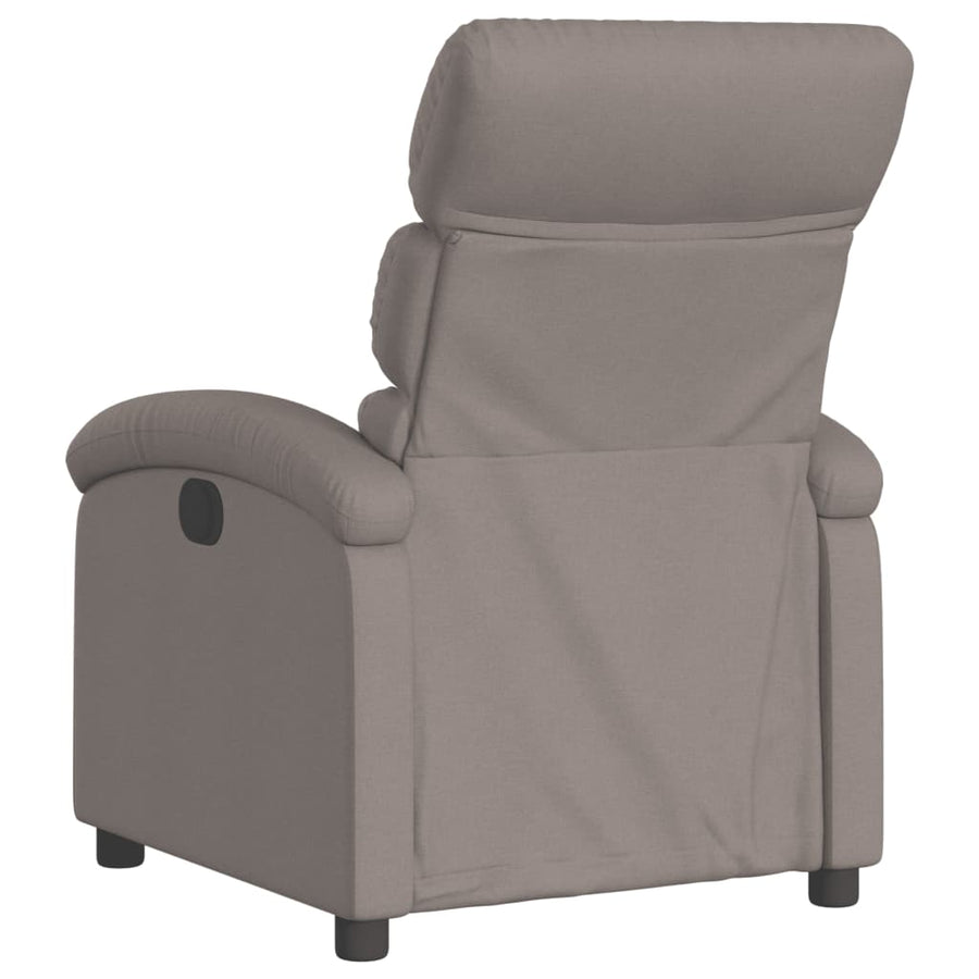 Fauteuil Verstelbaar Stof Taupe Nee Handmatig verstelbaar