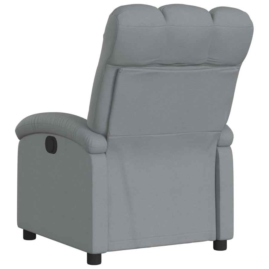 Fauteuil Verstelbaar Stof Lichtgrijs Nee Handmatig verstelbaar