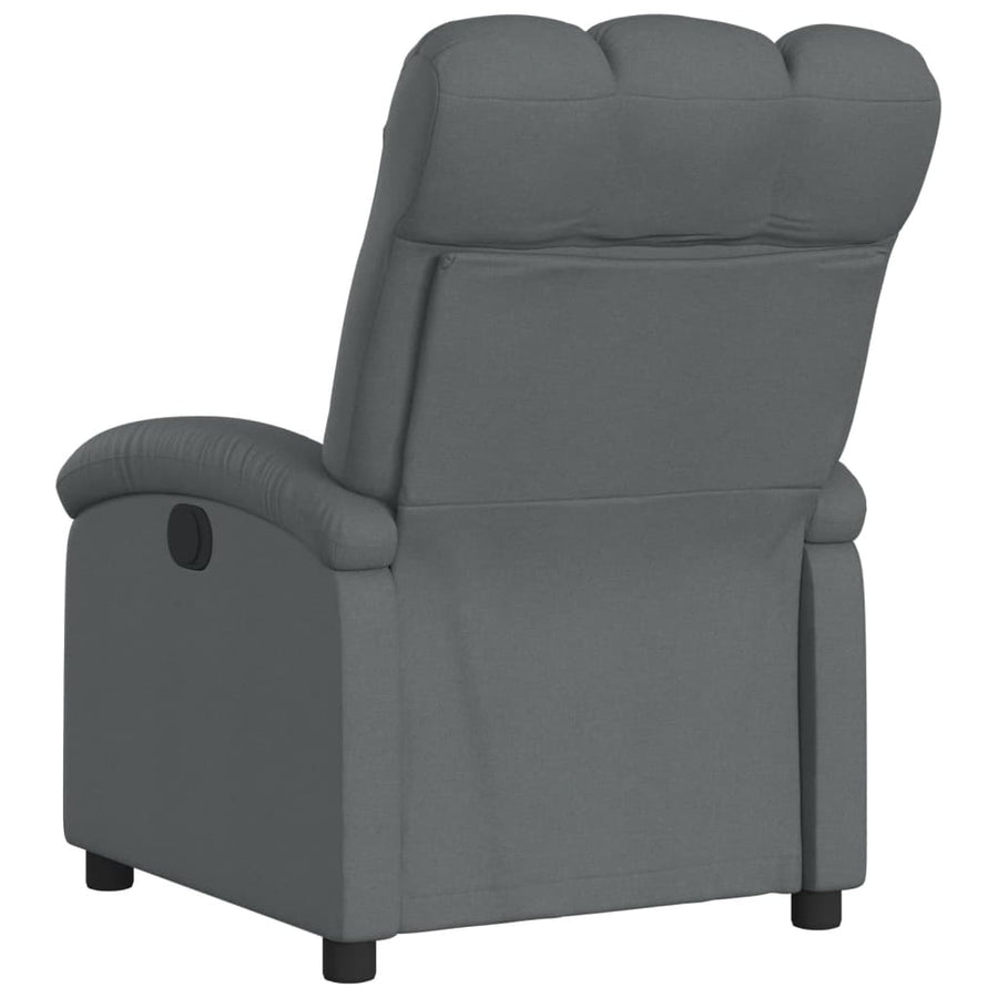 Fauteuil Verstelbaar Stof Donkergrijs Nee Handmatig verstelbaar