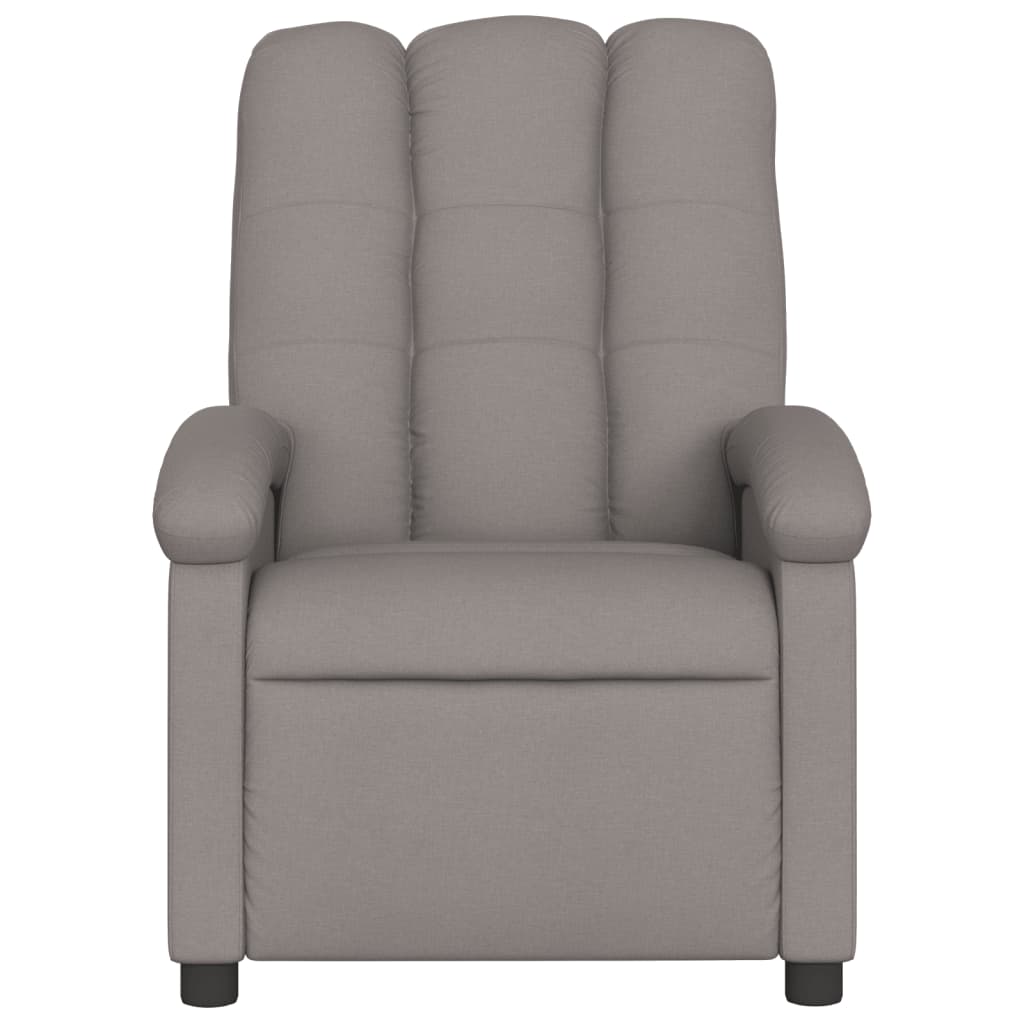 Fauteuil Verstelbaar Stof Taupe Nee Handmatig verstelbaar