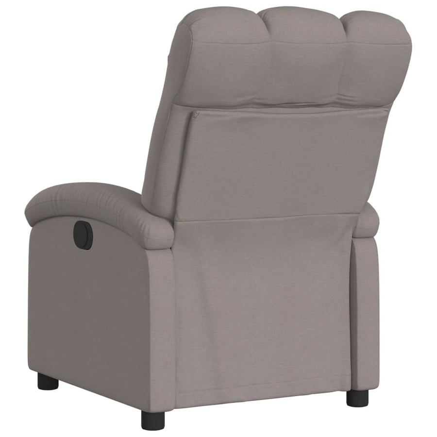 Fauteuil Verstelbaar Stof Taupe Nee Handmatig verstelbaar