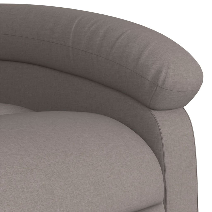 Fauteuil Verstelbaar Stof Taupe Nee Handmatig verstelbaar