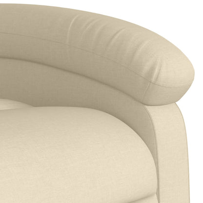 Fauteuil Verstelbaar Stof Kleurig Crème Nee Handmatig verstelbaar