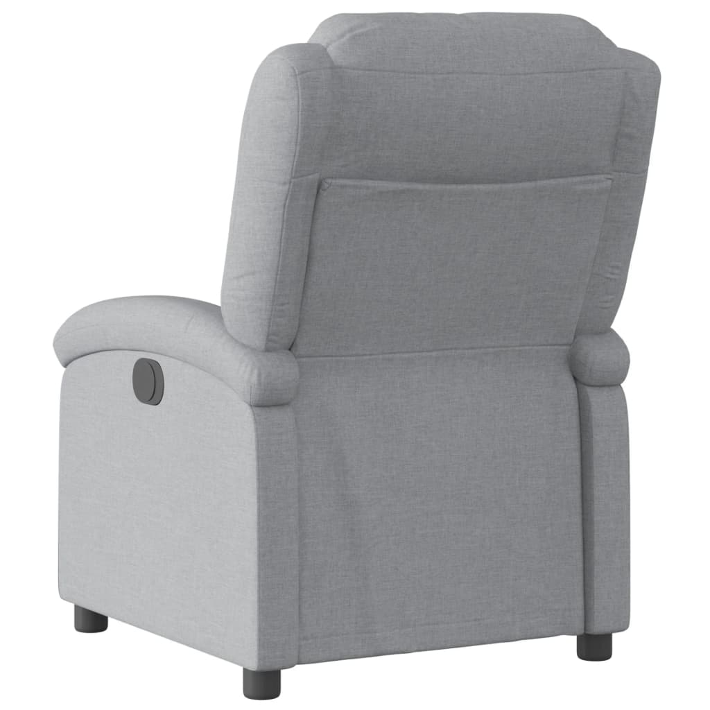 Fauteuil Verstelbaar Stof Lichtgrijs Nee Handmatig verstelbaar