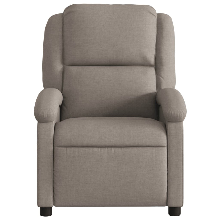 Fauteuil Verstelbaar Stof Taupe Nee Handmatig verstelbaar