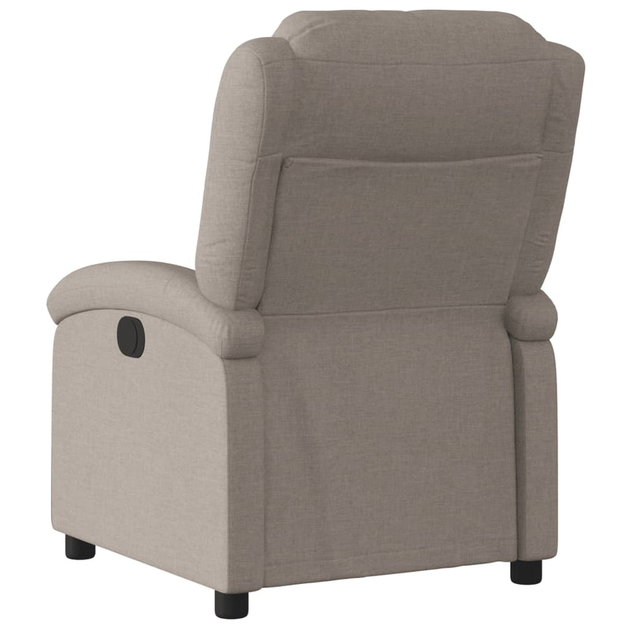 Fauteuil Verstelbaar Stof Taupe Nee Handmatig verstelbaar