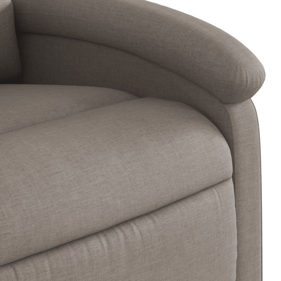 Fauteuil Verstelbaar Stof Taupe Nee Handmatig verstelbaar