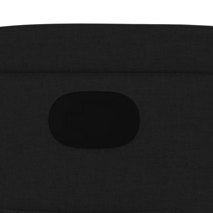 Fauteuil Verstelbaar Stof Zwart 1 Nee Handmatig verstelbaar