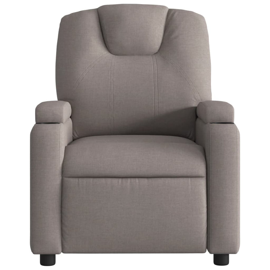 Fauteuil Verstelbaar Stof Taupe 1 Nee Handmatig verstelbaar