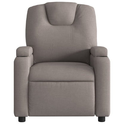 Massagestoel verstelbaar stof taupe