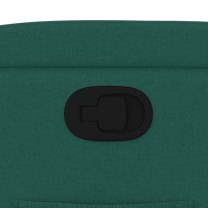 Fauteuil Verstelbaar Stof Donkergroen Nee Handmatig verstelbaar