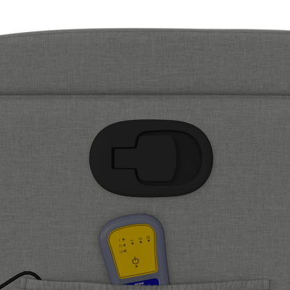 Massagestoel Verstelbaar Stof Donkergrijs Ja Handmatig verstelbaar