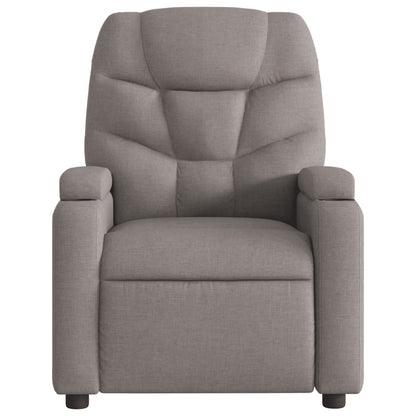 Fauteuil Verstelbaar Stof Taupe Nee Handmatig verstelbaar