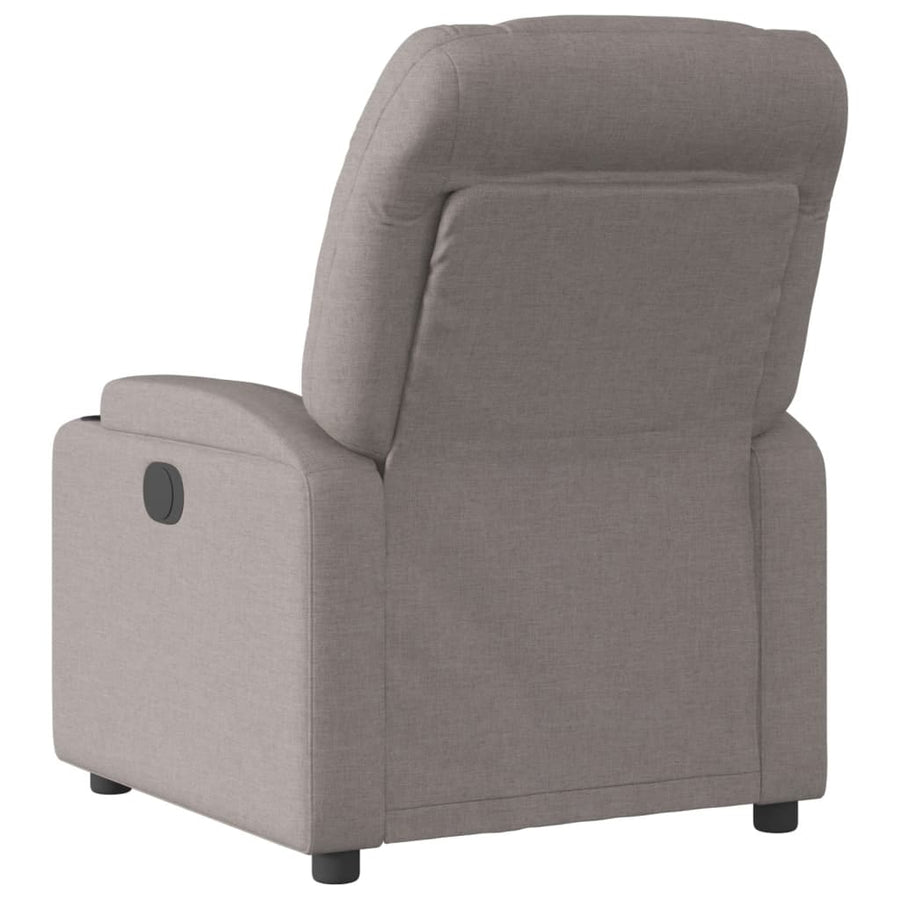 Fauteuil Verstelbaar Stof Taupe Nee Handmatig verstelbaar