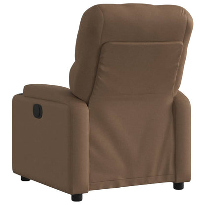 Fauteuil Verstelbaar Stof Bruin Nee Handmatig verstelbaar