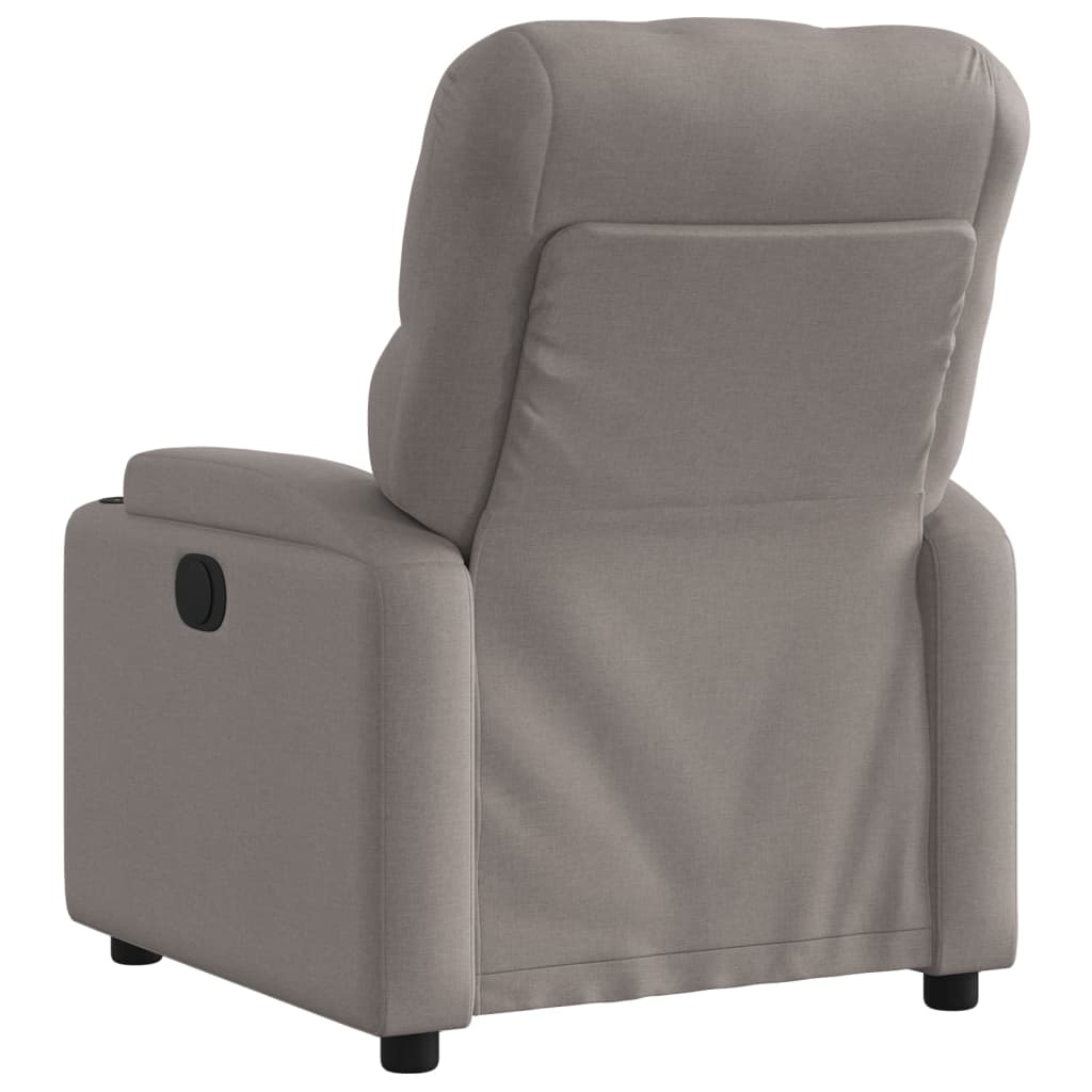 Fauteuil Verstelbaar Stof Taupe Nee Handmatig verstelbaar