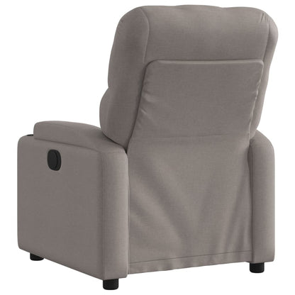 Fauteuil Verstelbaar Stof Taupe Nee Handmatig verstelbaar