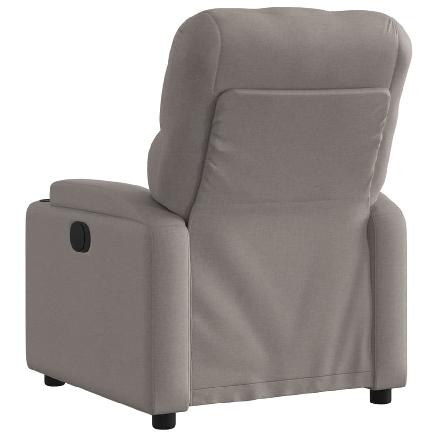 Fauteuil Verstelbaar Stof Taupe Nee Handmatig verstelbaar
