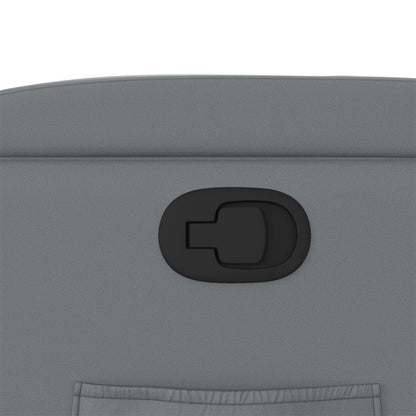 Fauteuil Verstelbaar Kunstleer Grijs Nee Handmatig verstelbaar