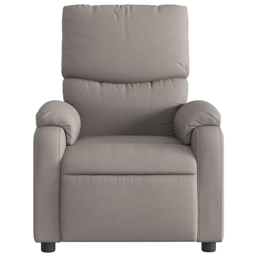 Fauteuil Verstelbaar Stof Taupe Nee Handmatig verstelbaar