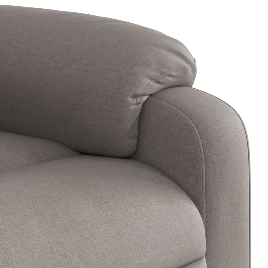 Fauteuil Verstelbaar Stof Taupe Nee Handmatig verstelbaar
