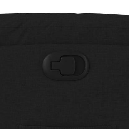 Fauteuil Verstelbaar Stof Zwart Nee Handmatig verstelbaar