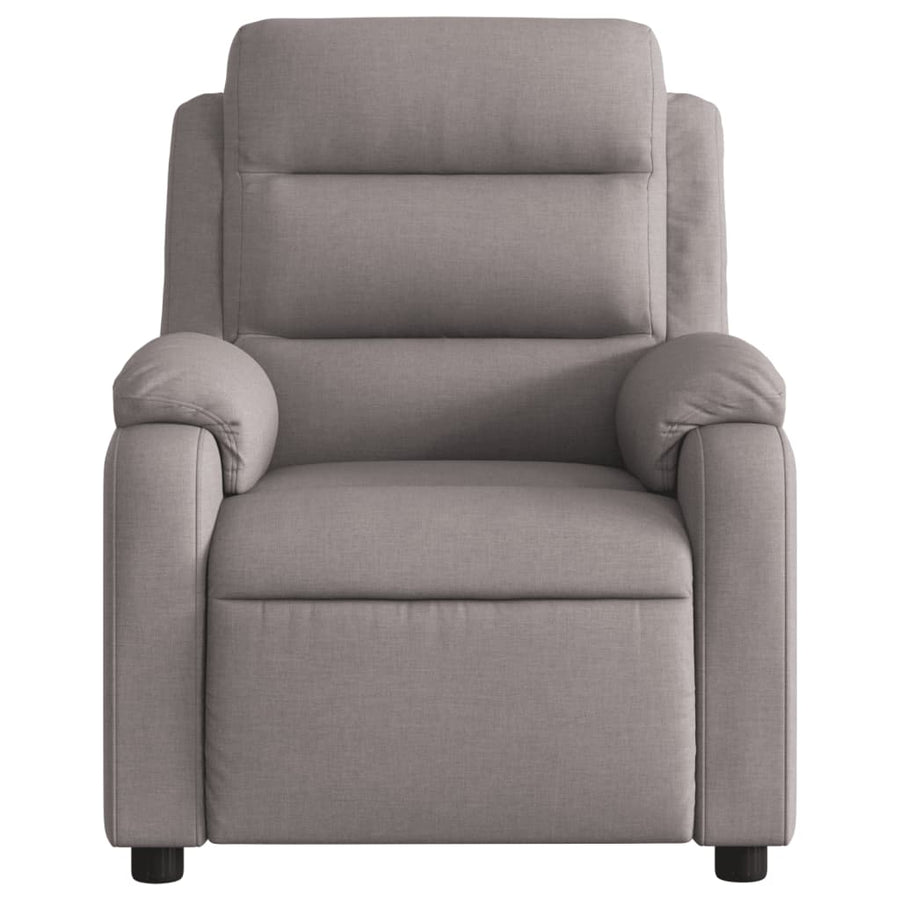 Fauteuil Verstelbaar Stof Taupe Nee Handmatig verstelbaar