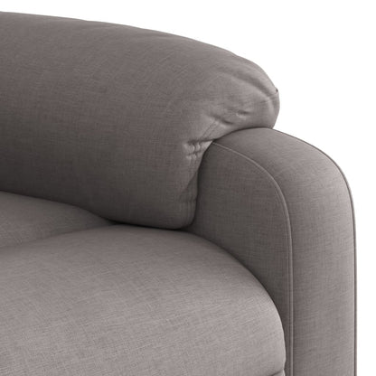Fauteuil Verstelbaar Stof Taupe Nee Handmatig verstelbaar