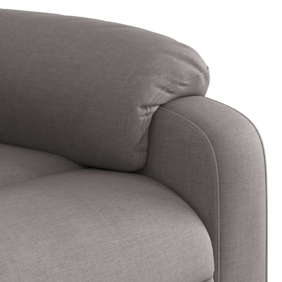 Fauteuil Verstelbaar Stof Taupe Nee Handmatig verstelbaar