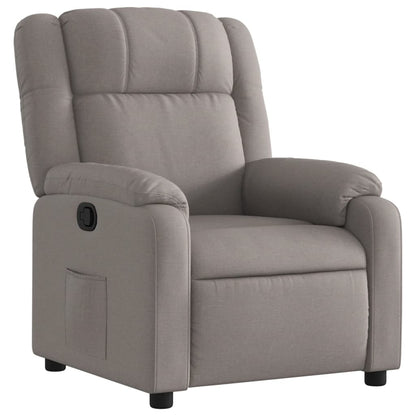 Fauteuil Verstelbaar Stof Taupe Nee Handmatig verstelbaar