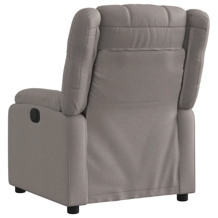 Fauteuil Verstelbaar Stof Taupe Nee Handmatig verstelbaar