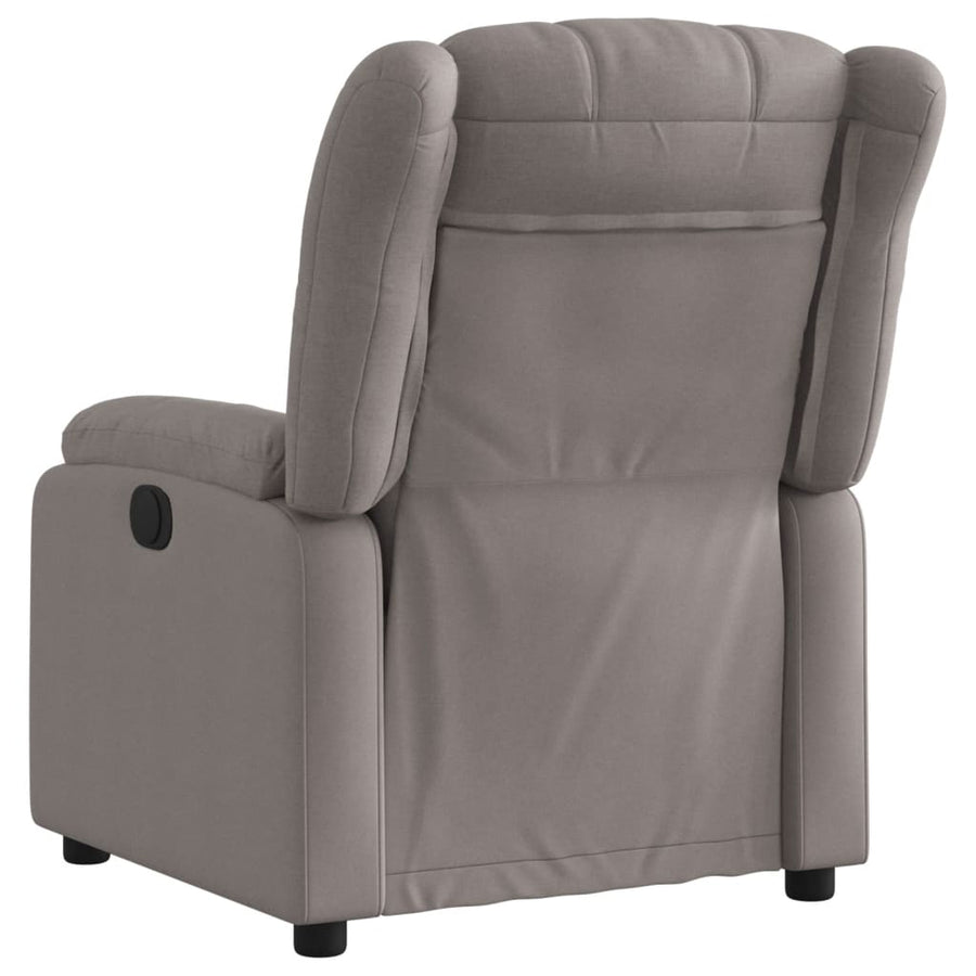 Fauteuil Verstelbaar Stof Taupe Nee Handmatig verstelbaar