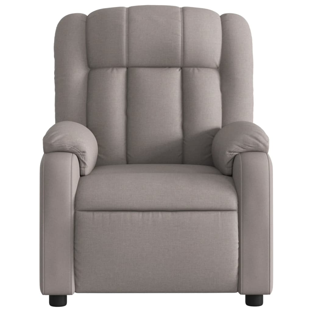 Fauteuil Verstelbaar Stof Taupe Nee Handmatig verstelbaar