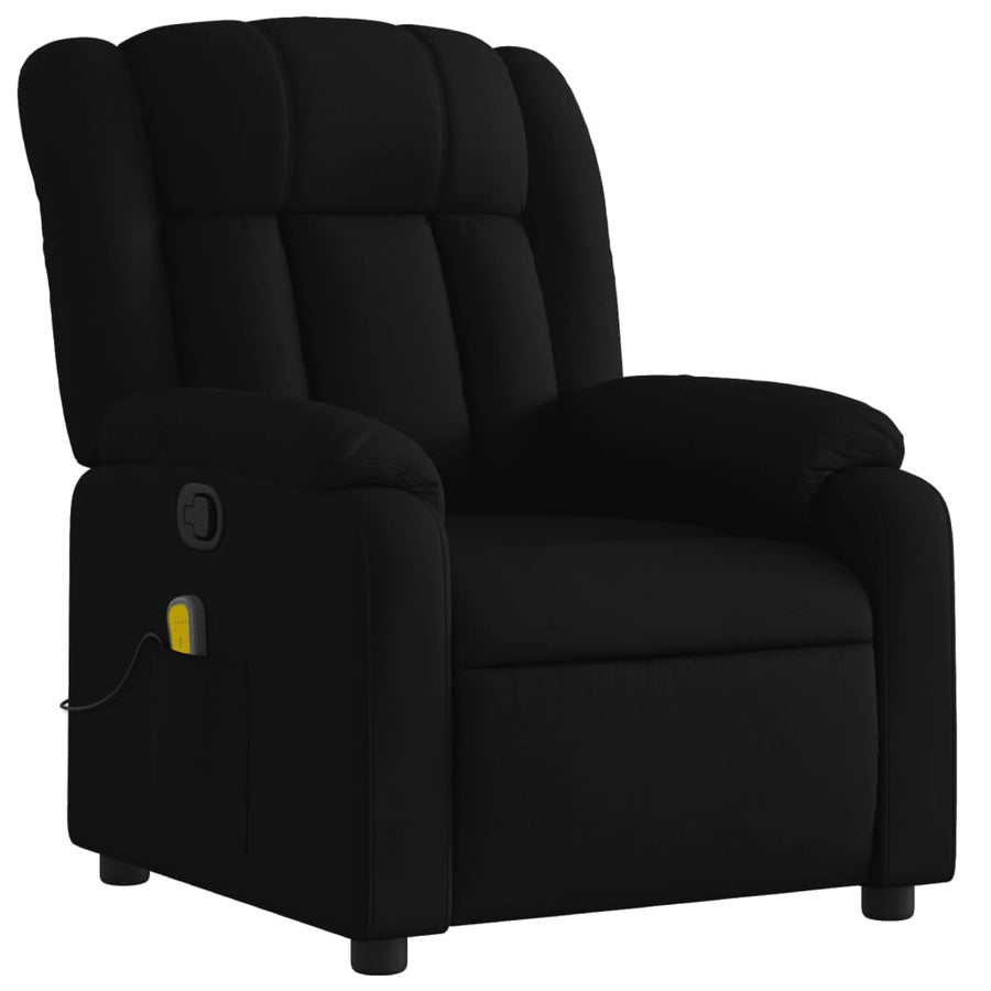 Massagestoel Verstelbaar Stof Zwart Ja Handmatig verstelbaar