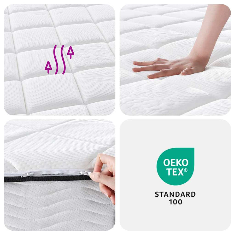 Pocketveringmatras Middelhard-Plus 140 x 190 cm