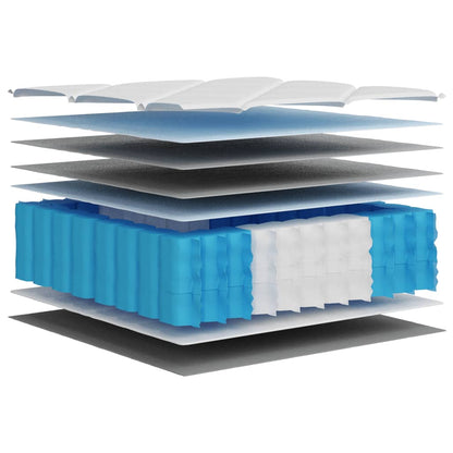 Pocketveringmatras middelhard-hard 80x200 cm