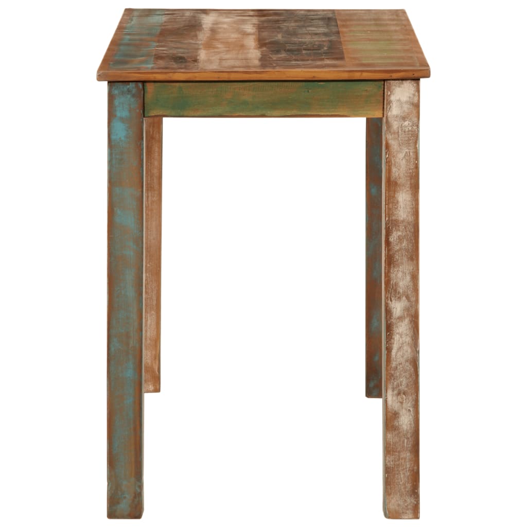 Eettafel 110x55x76 cm gerecycled massief mangohout