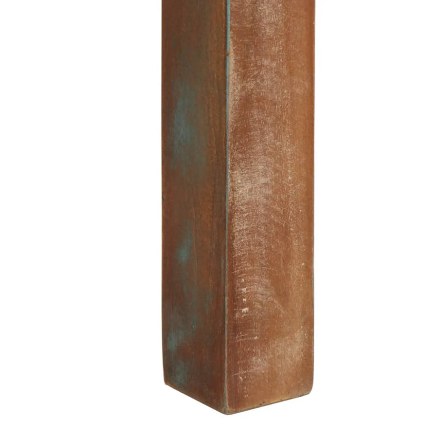 Eettafel 110x55x76 cm gerecycled massief mangohout