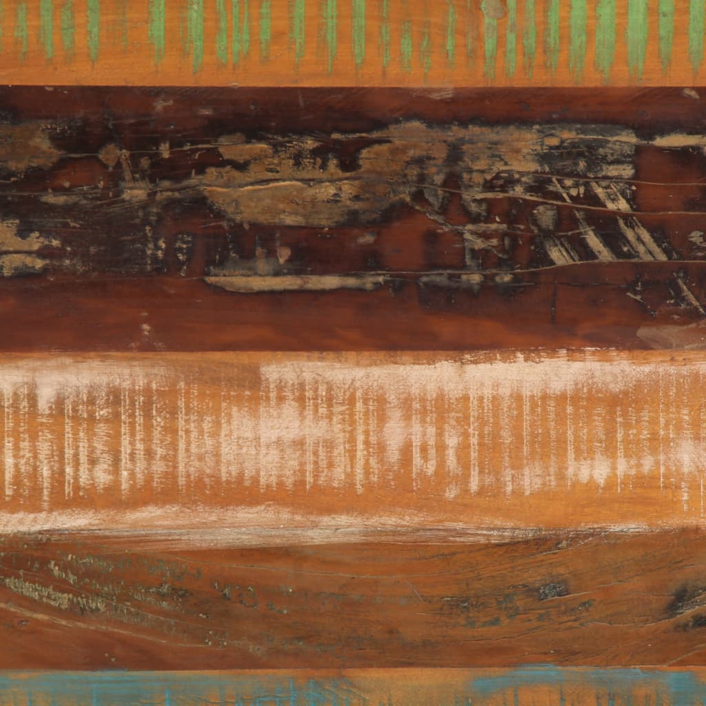 Eettafel 110x55x76 cm gerecycled massief mangohout