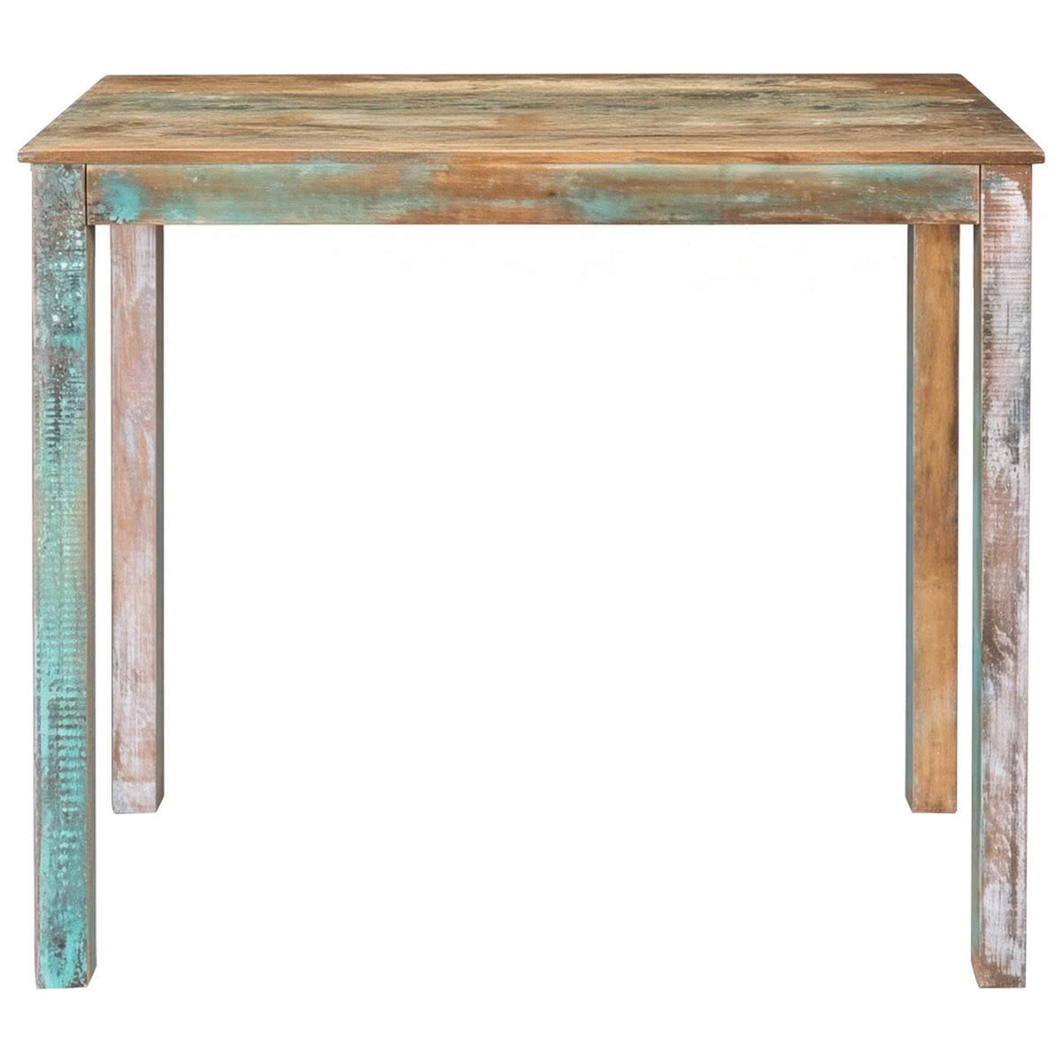 Bartafel 110 x 55 x 100 cm Massief gerecycled hout Meerkleurig